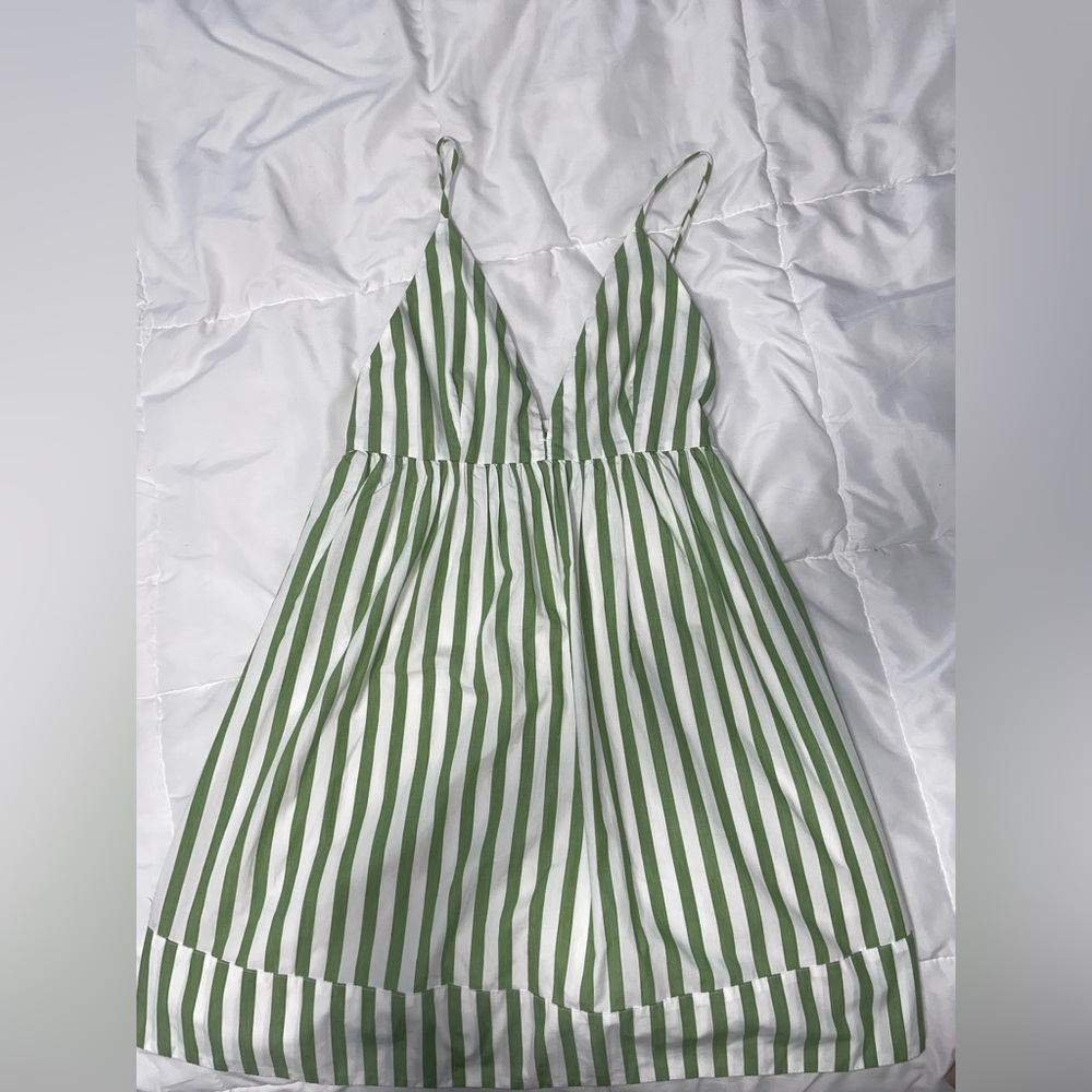 Poplin mini dress